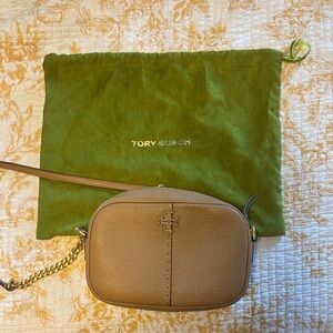 Tory Burch McGraw Camera Bag | this is genuine TB - it’s just too small for me